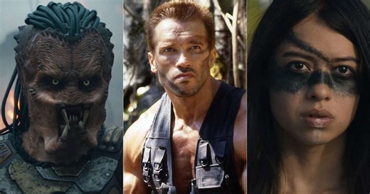 Qual é a ordem cronológica da franquia 'Predador'?