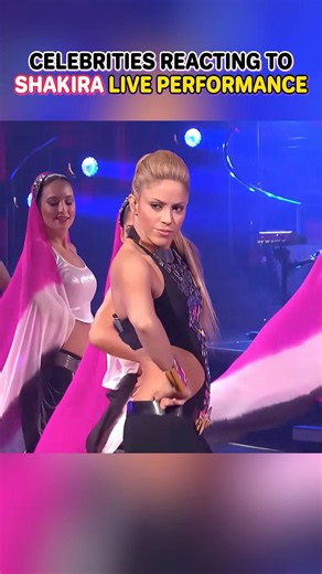 Nobody owns a stage like Shakira #Shakira #CelebReacts #LivePerformance #IconicPerformance