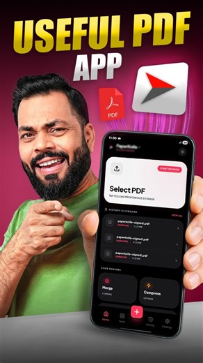 Secret PDF App🤯 Comment "PDF" to get the app link 🔗 directly in your DM👇 [PDF, File Editing, Tool, Apk] #pdfapp #bestapps #secretapps #techreels #pdf | TrakinTech