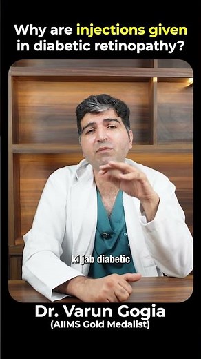 Why Are Injections Given in Diabetic Retinopathy? | Dr. Varun Gogia | IClinix