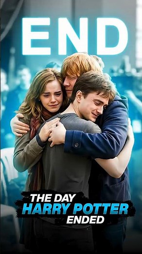 The Harry Potter Cast Broke Down After Filming Their Final Scene #harrypotter