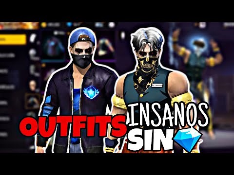 ¡LAS MEJORES COMBINACIONES INSANAS DE ROPA SIN DIAMANTES PARA FREE FIRE!
