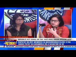 ALAMIN: Parusa sa negosyong mail-order spouse