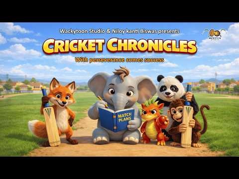 Panda & Dragon`s Crazy Cricket Squad 🤪 | Cricket Chronicles 🏏