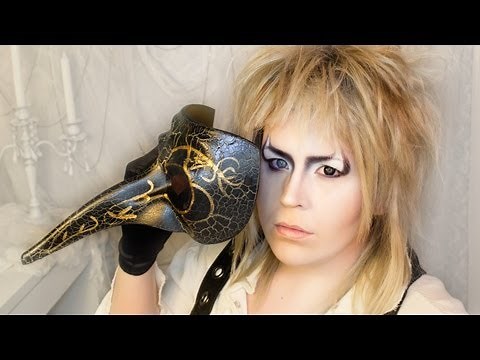 Halloween Makeup Tutorial: Jareth the Goblin King