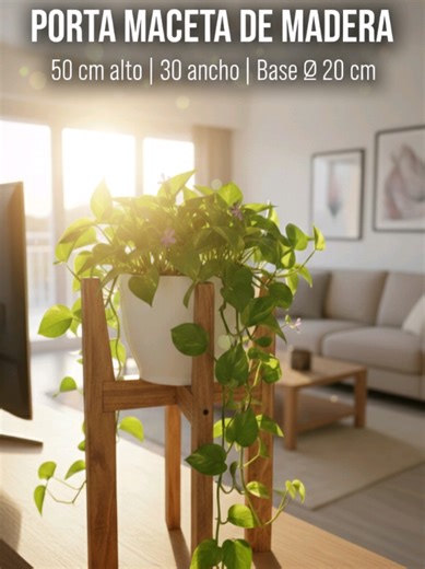 Cómo hacer un porta maceta de madera resistente