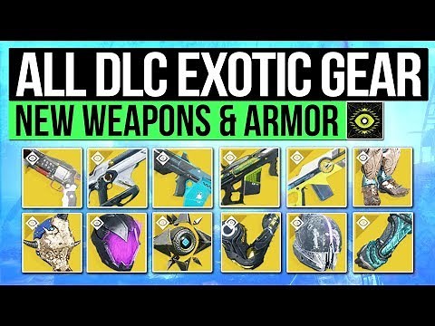 Destiny 2 | ALL NEW EXOTIC WEAPONS & ARMOR! - Every Curse of Osiris Exotic & New Exotic Perks!