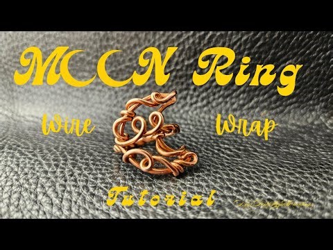 Moon Ring Tutorial/ Wire Wrap Moon Ring Tutorial