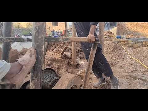 Water Boring Process | GI Pipe Installation Inside Borehole | On-Site Reality