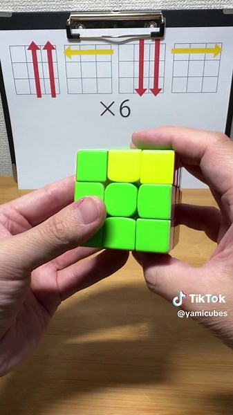 超高速4×4ルービックキューブ回転！
