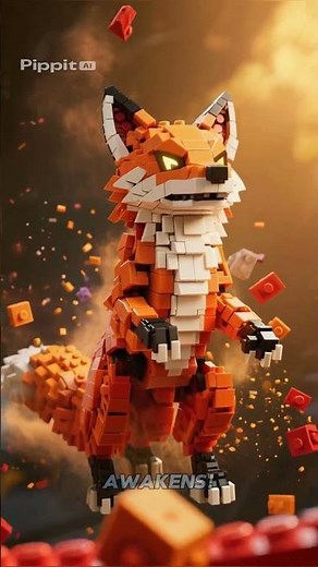 Naruto x Kurama LEGO 🔥 The Ultimate Anime Transformation!"