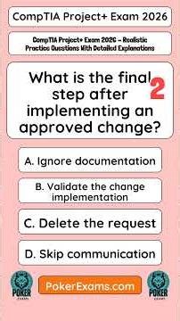 CompTIA Project+ Exam 2026 Realistic Practice Questions With Detailed Explanations