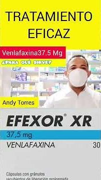 Venlafaxina para qué sirve #farmacia