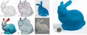 An algorithm that converts 3D meshes into machine-knitting patterns
