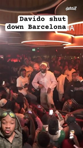 Davido shut down Barcelona