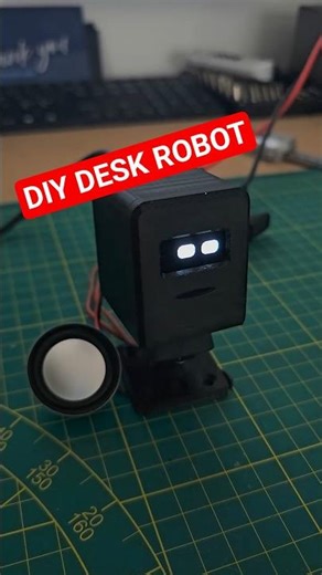 Part 2 of my DIY Desk Buddy robot build. #arduino #robot #electronics #diy