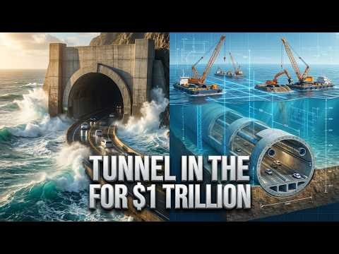 How Engineers Built a $1 Trillion Tunnel Beneath the Ocean / The most expensive in the world