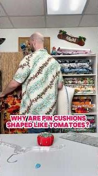 The history of the tomato pin cushion! #tomato #pincushion #sewing #sewinglife #sewinglove #sew