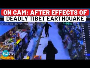 Tibet Earthquake 2025: Apocalyptic Scenes On Camera As Nearly 100 Killed; 1000 Homes Damaged