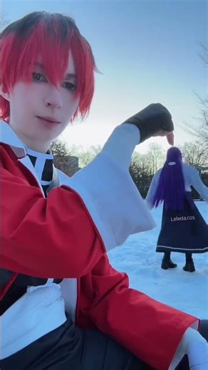 Tiktok: leleda.cos (more active there) #fern #frierenbeyondjourneysend #cosplay #stark #cosplayers