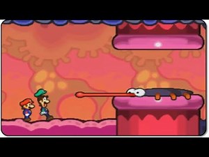 Mario & Luigi: Bowser's Inside Story - Walkthrough Part 3 - Pump Works & Scutlet Boss Fight