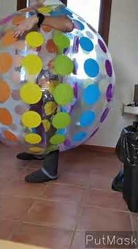 test the new inflatable suit diameter 130cm