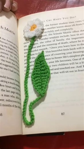 crochet book mark✨ perfect gift for a book lover