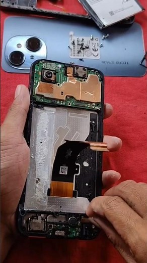 TECNO SPARK GO 1 BROKEN LCD REMOVAL #hellotech #cellphonerepair #androidphones