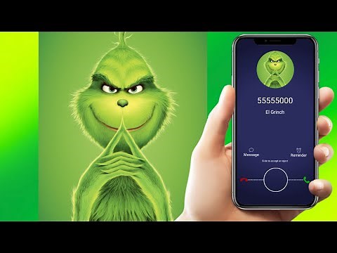 Llamada Falsa del Grinch Contesta y Diviértete