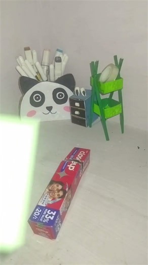 waste out of best #aesthetic #art #artandcraft #craftyhome #diy #toothpaste box#short#viral#craft