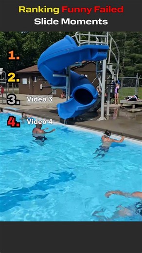 🛝😂 Ranking Funny Failed Slide Moments 🏆