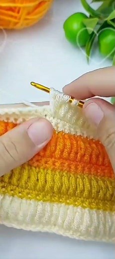 easy stitch - crochet knit tutorial #crochet #tutorial