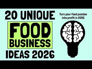 20 Unique Food Business Ideas to Start a Food Business in 2026