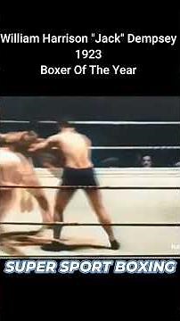 1923 Boxer Of The Year William Harrison Jack Dempsey #jackdempsey #boxinghighlights #boxing #boxeo