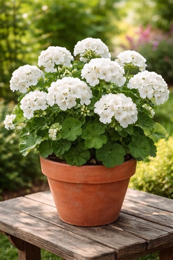 2 Gearniums in a Pot | Zonal Geranium Plant | Pelargonium Seedling Starter, Indoor Outdoor Flowering Plant - Etsy