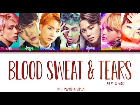 BTS (방탄소년단) 'Blood Sweat & Tears' — Color Coded Han|Eng|PT-BR