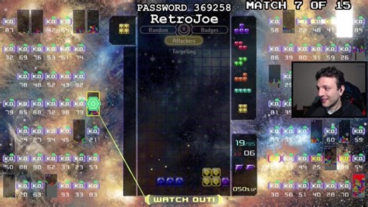 Tetris 99 (Nintendo Switch) - Password Matches - Welcome to the Tetris 99 battle stream. Come on in, join a match!