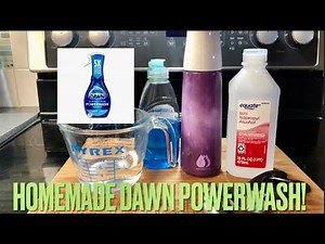 Homemade Dawn Powerwash-Spring Cleaning is just around the corner!