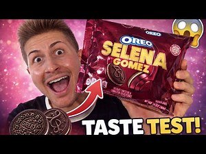 Limited Edition SELENA GOMEZ Oreo Taste Test! 🤯