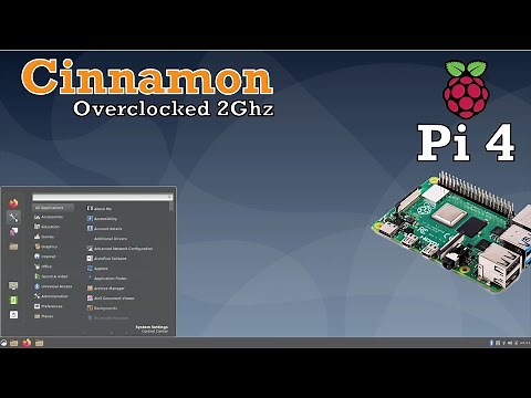 Ubuntu Cinnamon Raspberry Pi 4 First look (Linux Mints Desktop environment)