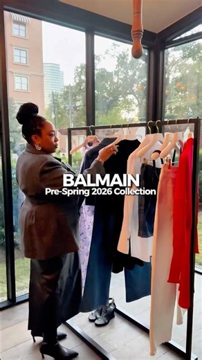 Vlogmas Day 14 | Balmain Pre-Spring 2026 Collection Preview #houston #vlogmas #balmain