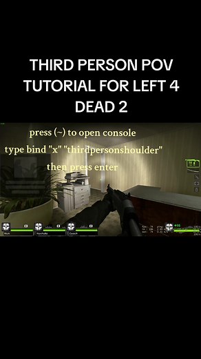 How to Enable Third Person in Left 4 Dead 2 (Console Command)