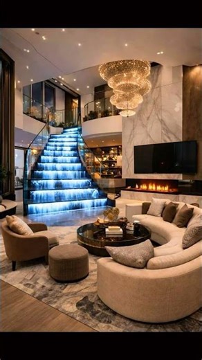 The Most Satisfying Staircase Lighting Reveal#shortsviral#makeover