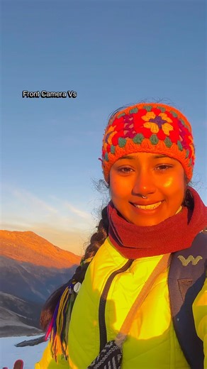 Front Camera VS Back Camera☺️ #viralshort #youtubeshorts #followguys #subscribe