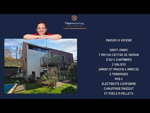 Maison typée années 70' 3 ou 4chb + bureau + jardin + 2 terrasses + piscine dans un coin de verdure!