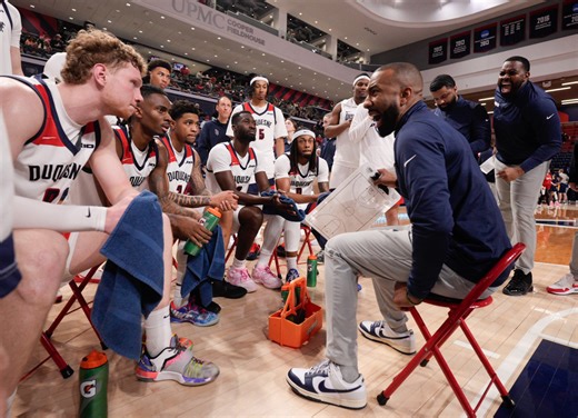 Duquesne MBB Wins Thriller