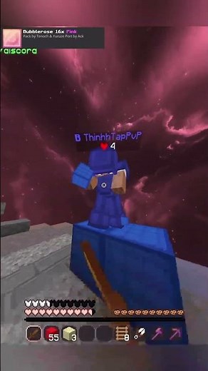 The BEST Bedwars Texture Pack - BubbleRose 16x Pink