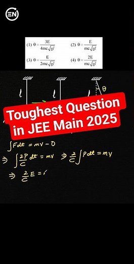 😱Toughest JEE Main 2025 Question in Physics #jee2026 #eduniti #viral #pyqs