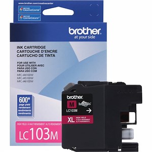 Brother Genuine LC103M Printer Ink Cartridge, Magenta - Walmart.com