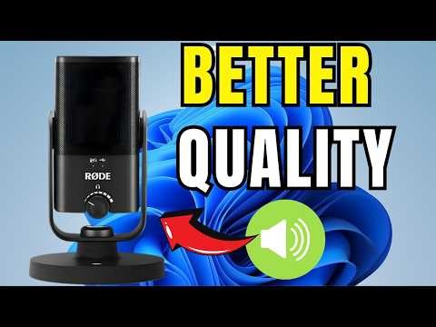 How to Improve Microphone Quality in Windows 11 (Step-by-Step Guide)